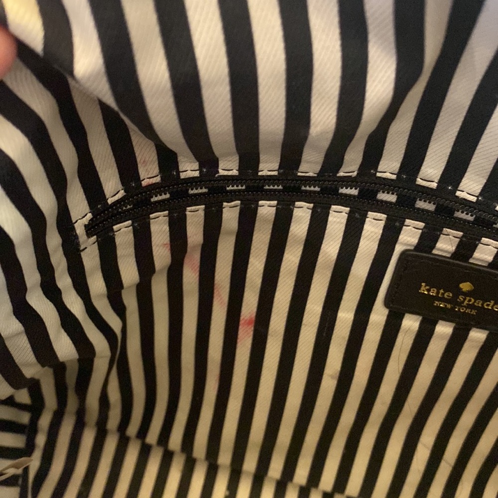 Kate Spade Cobble Hill Little Minka Black 100% Leather Satchel Purse Crossbody - Picture 3 of 5